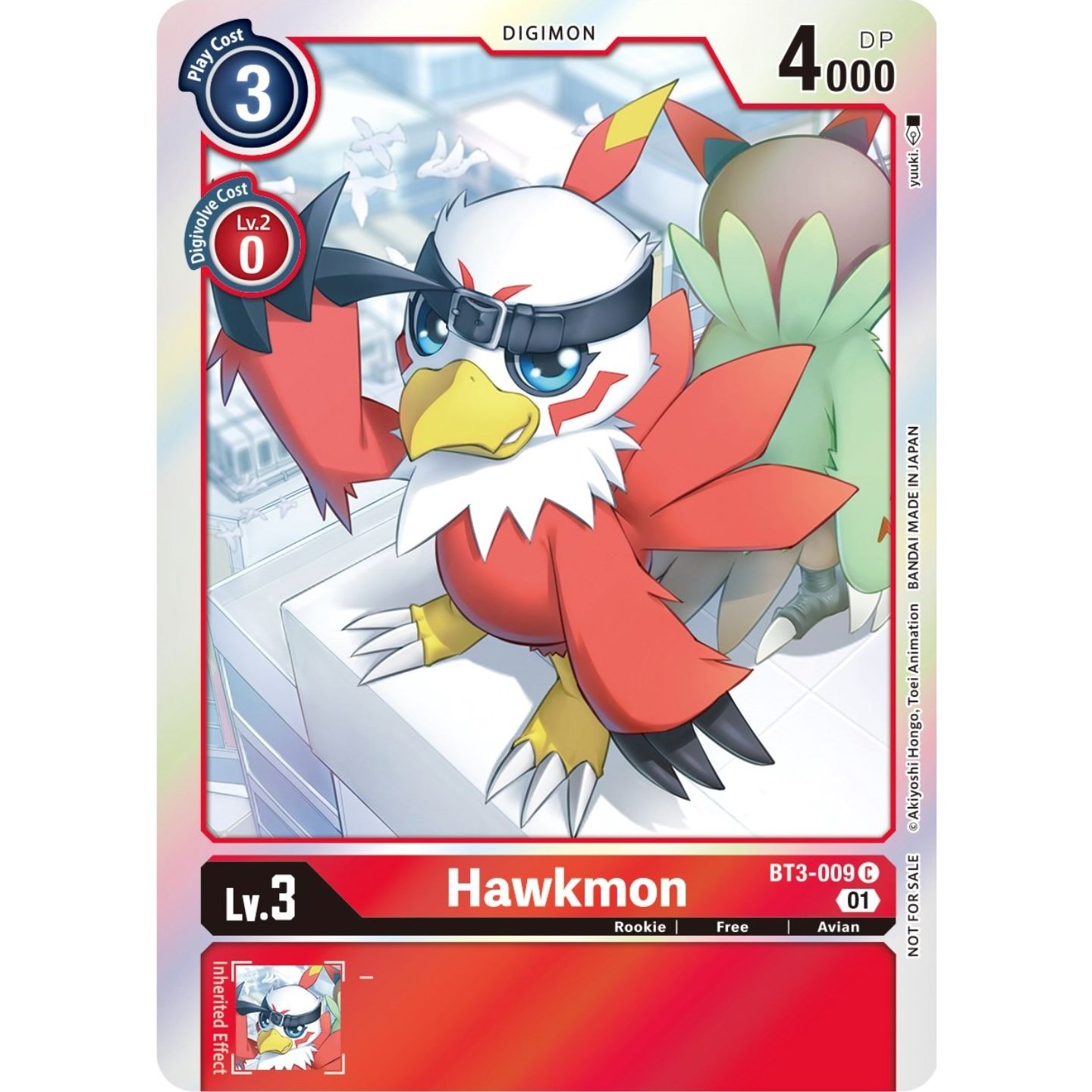 Image for Hawkmon (ST-11 Special Entry Pack) (BT3-009 C) (BT01-03A) - Digimon Card Game