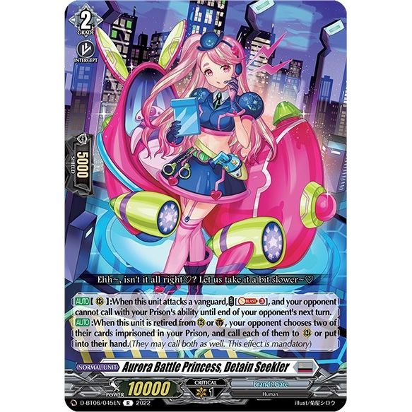 Image for Aurora Battle Princess, Detain Seekler (D-BT06/045EN) (D-BT06) - Cardfight Vanguard