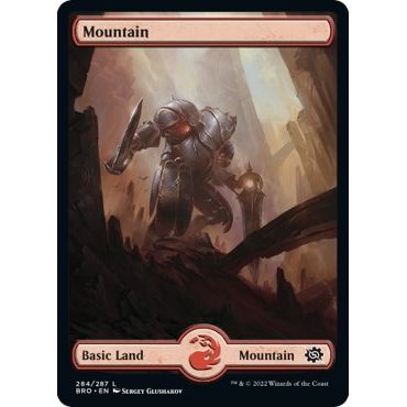 Image for Mountain (284) - Full Art (284) (BRO) - Magic: The Gathering