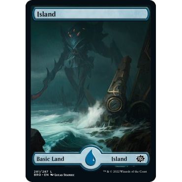 Image for Island (281) - Full Art (281) (BRO) - Magic: The Gathering
