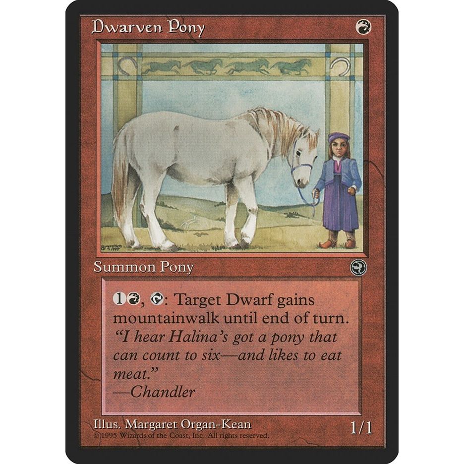 Image for Dwarven Pony (HML) - Magic: The Gathering