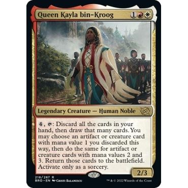 Image for Queen Kayla bin-Kroog (218) (BRO) - Magic: The Gathering