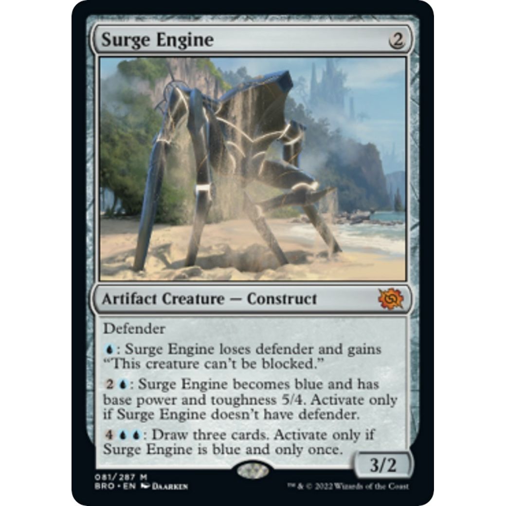 Image for Surge Engine (81) (BRO) - Magic: The Gathering