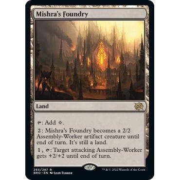 Image for Mishra's Foundry (265) (BRO) - Magic: The Gathering