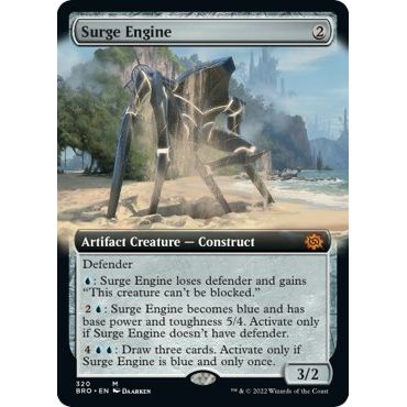 Image for Surge Engine (Extended Art) (320) (BRO) - Magic: The Gathering