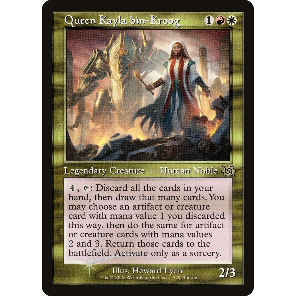 Image for Queen Kayla bin-Kroog (Retro Frame) (BRO Bundle) (379) (UMP) - Magic: The Gathering