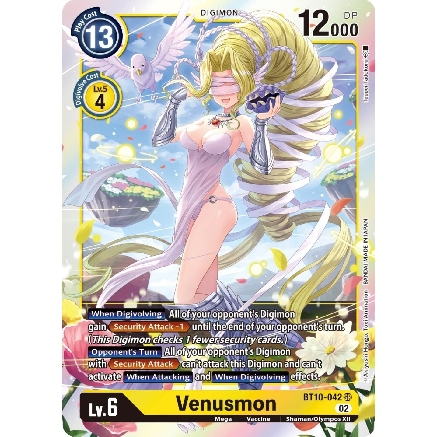 Image for Venusmon (BT10-042 SR) (BT10) - Digimon Card Game