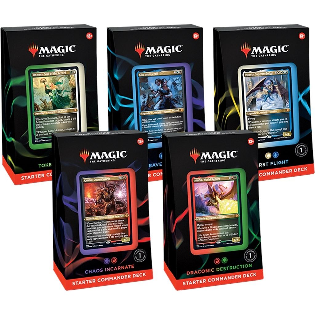 Image for Starter Commander Deck - Set of 5 - Magic: The Gathering