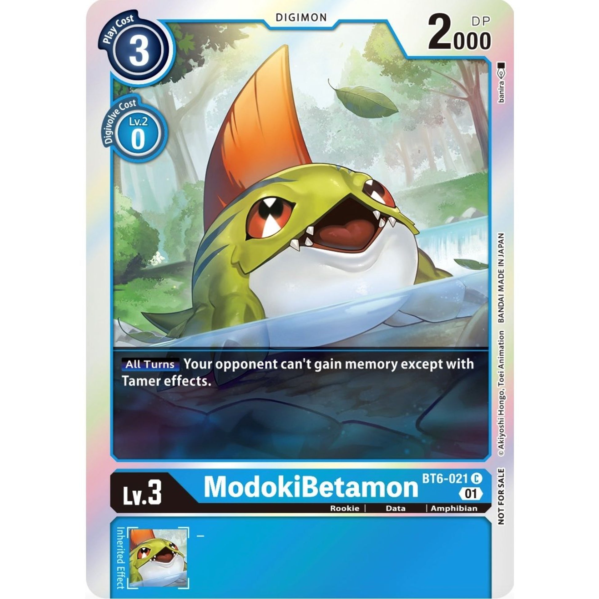 Image for ModokiBetamon (Premium Deck Set Lucky Pack) (BT6-021 C) (BT06) - Digimon Card Game
