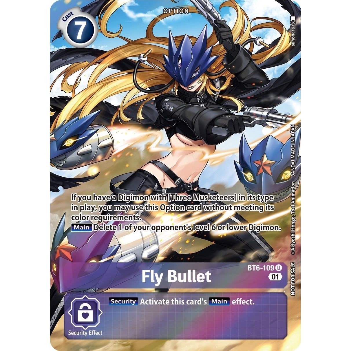 Image for Fly Bullet (Premium Deck Set) (BT6-109 U) (BT06) - Digimon Card Game
