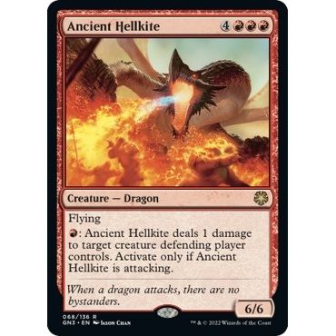 Image for Ancient Hellkite (68) (GN3) - Magic: The Gathering
