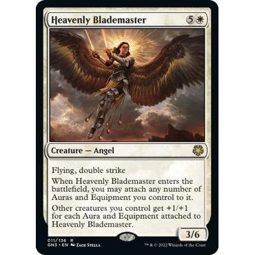 Image for Heavenly Blademaster (11) (GN3) - Magic: The Gathering
