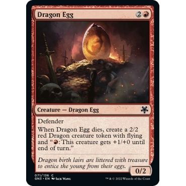 Image for Dragon Egg (71) (GN3) - Magic: The Gathering