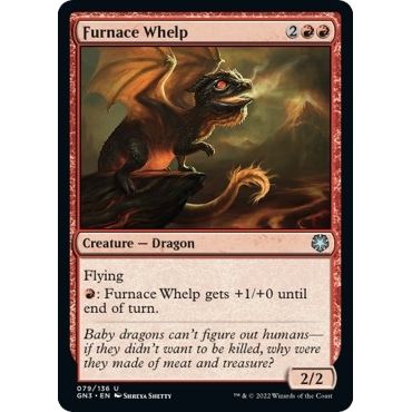 Image for Furnace Whelp (79) (GN3) - Magic: The Gathering