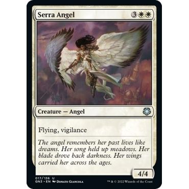Image for Serra Angel (17) (GN3) - Magic: The Gathering
