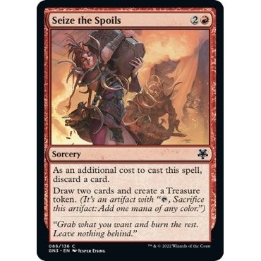 Image for Seize the Spoils (86) (GN3) - Magic: The Gathering