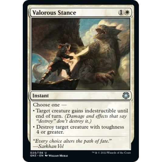 Valorous Stance (20) (GN3)