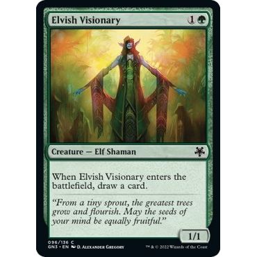 Image for Elvish Visionary (96) (GN3) - Magic: The Gathering