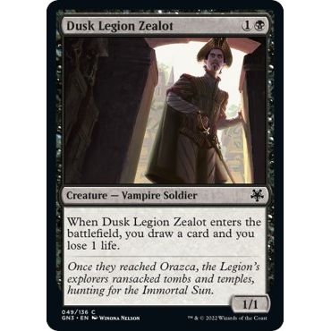 Image for Dusk Legion Zealot (49) (GN3) - Magic: The Gathering