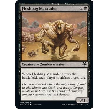 Image for Fleshbag Marauder (50) (GN3) - Magic: The Gathering