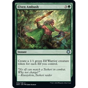 Image for Elven Ambush (92) (GN3) - Magic: The Gathering