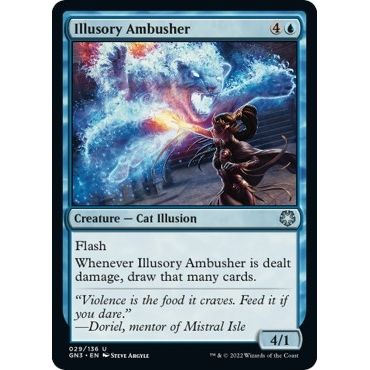 Image for Illusory Ambusher (29) (GN3) - Magic: The Gathering