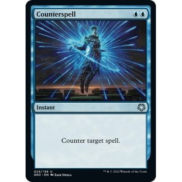 Image for Counterspell (25) (GN3) - Magic: The Gathering