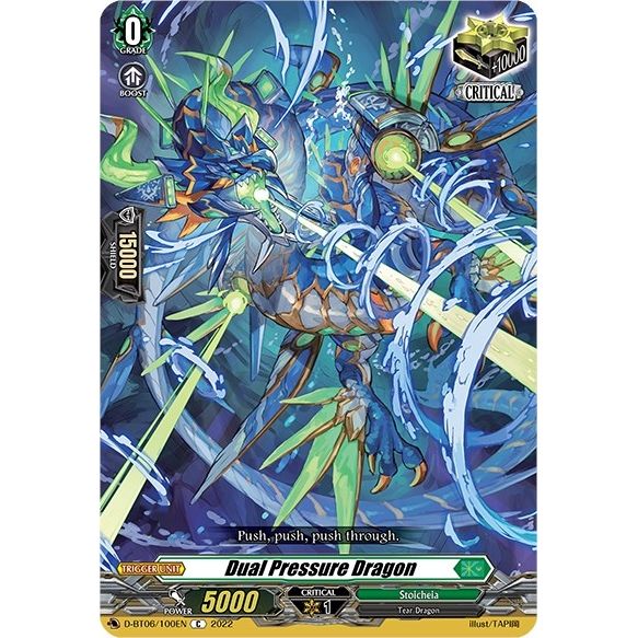 Image for Dual Pressure Dragon (D-BT06/100EN) (D-BT06) - Cardfight Vanguard