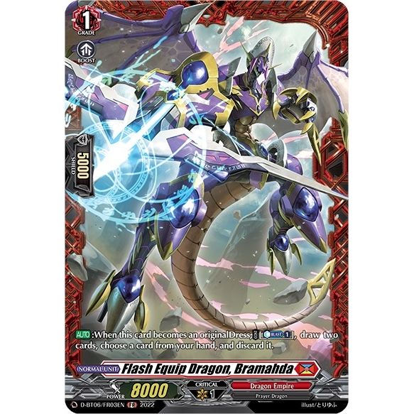 Image for Flash Equip Dragon, Bramahda (FR) (D-BT06/FR03EN) (D-BT06) - Cardfight Vanguard