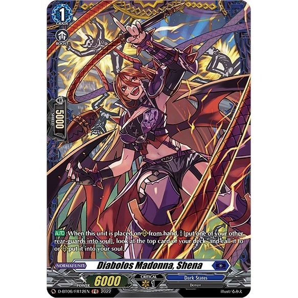 Image for Diabolos Madonna, Shena (FR) (D-BT06/FR12EN) (D-BT06) - Cardfight Vanguard