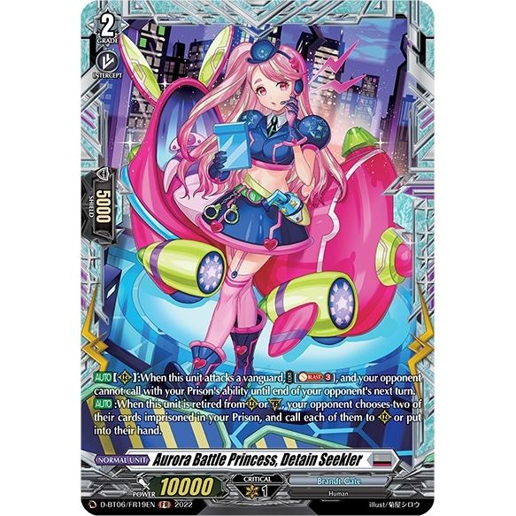 Image for Aurora Battle Princess, Detain Seekler (FR) (D-BT06/FR19EN) (D-BT06) - Cardfight Vanguard