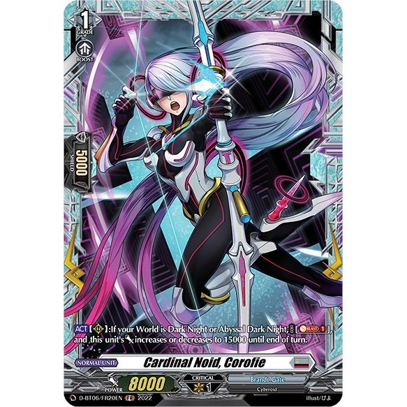 Image for Cardinal Noid, Corofie (FR) (D-BT06/FR20EN) (D-BT06) - Cardfight Vanguard