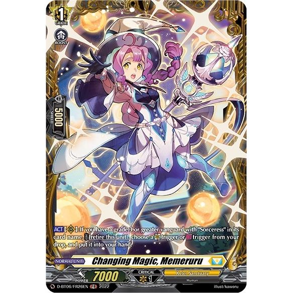Image for Changing Magic, Memeruru (FR) (D-BT06/FR26EN) (D-BT06) - Cardfight Vanguard