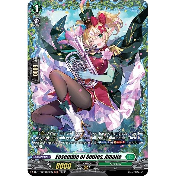 Image for Ensemble of Smiles, Amalie (FR) (D-BT06/FR29EN) (D-BT06) - Cardfight Vanguard