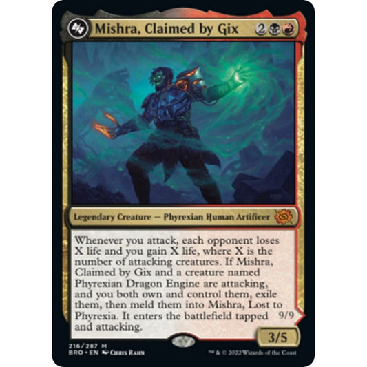 Image for Mishra, Claimed by Gix (216) (BRO) - Magic: The Gathering