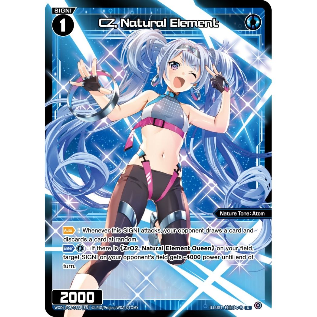 Image for CZ, Natural Element (Parallel Foil) (WXDi-P05-063P[EN]) (WXDi-P05) - WIXOSS