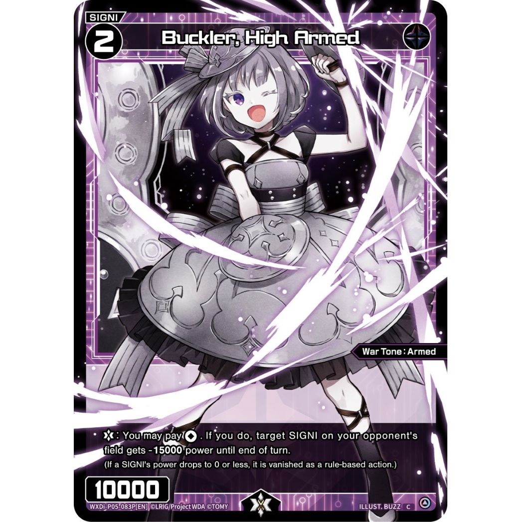 Image for Buckler, High Armed (Parallel Foil) (WXDi-P05-083P[EN]) (WXDi-P05) - WIXOSS