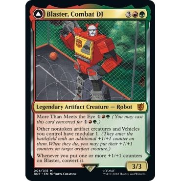 Image for Blaster, Combat DJ (8) (BOT) - Magic: The Gathering
