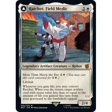 Image for Ratchet, Field Medic (2) (BOT) - Magic: The Gathering