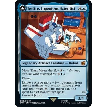 Image for Jetfire, Ingenious Scientist (3) (BOT) - Magic: The Gathering