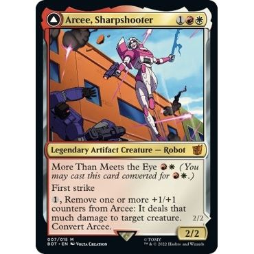 Image for Arcee, Sharpshooter (7) (BOT) - Magic: The Gathering
