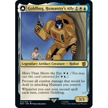 Image for Goldbug, Humanity's Ally (11) (BOT) - Magic: The Gathering