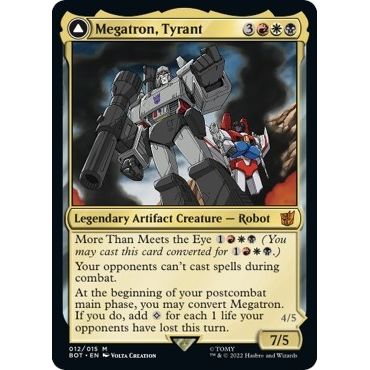 Image for Megatron, Tyrant (12) (BOT) - Magic: The Gathering