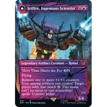 Image for Jetfire, Ingenious Scientist (Shattered Glass) (18) (BOT) - Magic: The Gathering
