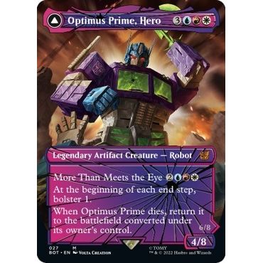 Image for Optimus Prime, Hero (Shattered Glass) (27) (BOT) - Magic: The Gathering