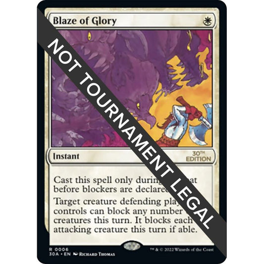Image for Blaze of Glory (6) (30A) - Magic: The Gathering