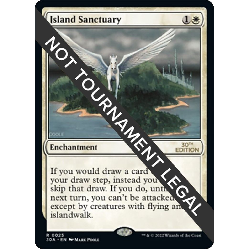 Image for Island Sanctuary (25) (30A) - Magic: The Gathering