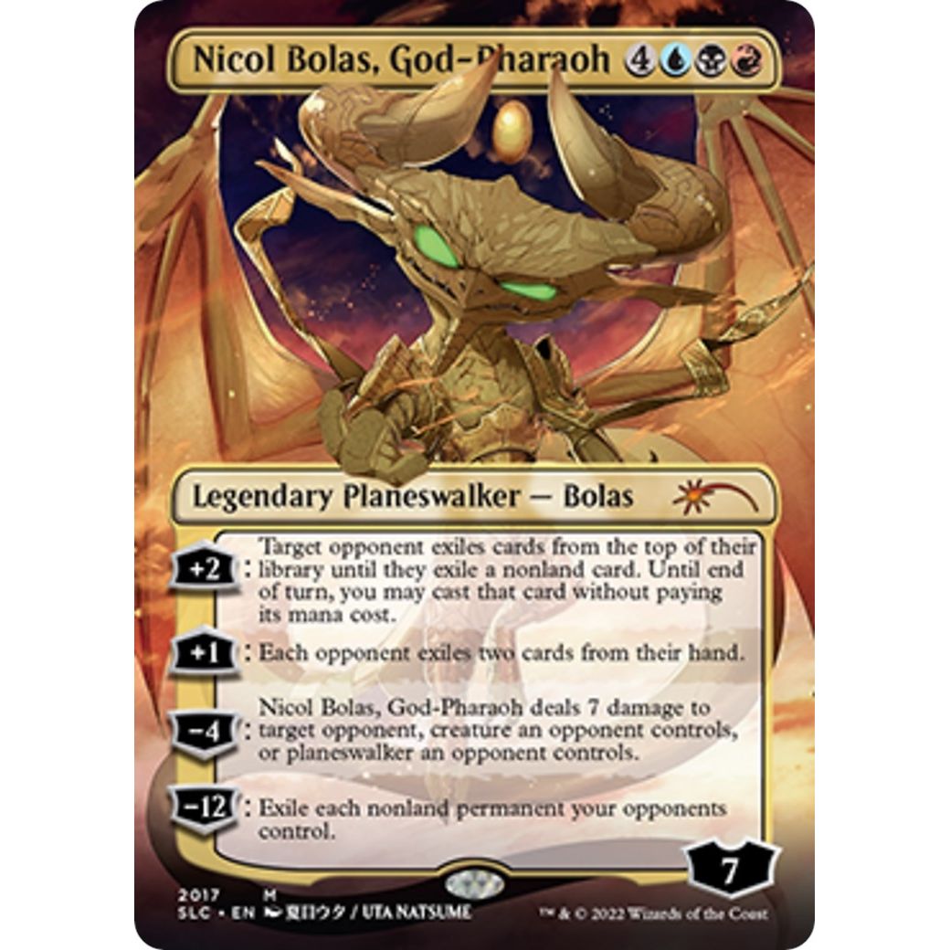 Image for Nicol Bolas, God-Pharaoh (2017) (SLC) - Magic: The Gathering