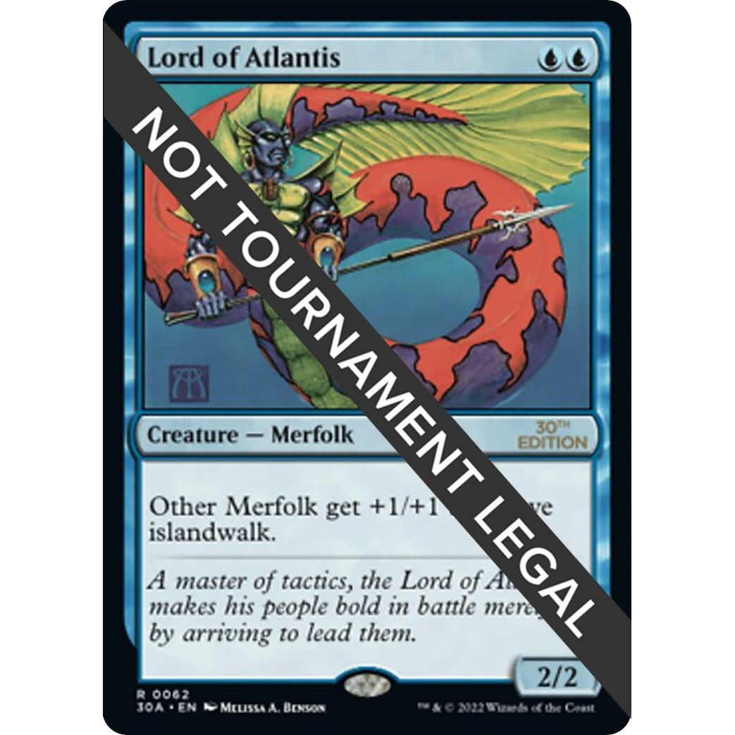 Image for Lord of Atlantis (62) (30A) - Magic: The Gathering