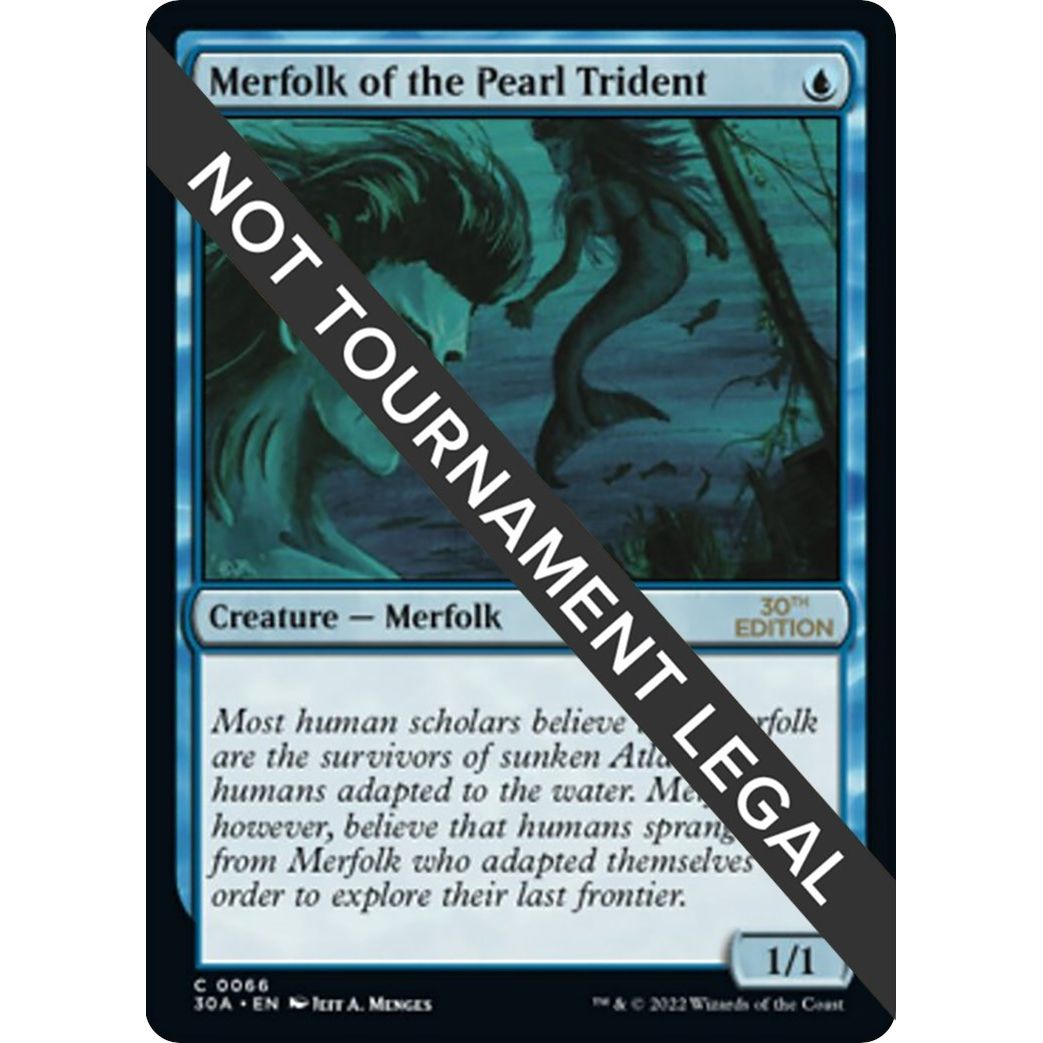 Image for Merfolk of the Pearl Trident (66) (30A) - Magic: The Gathering